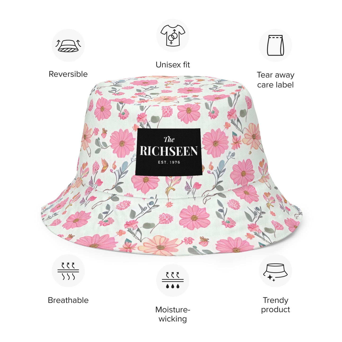 Reversible bucket hat