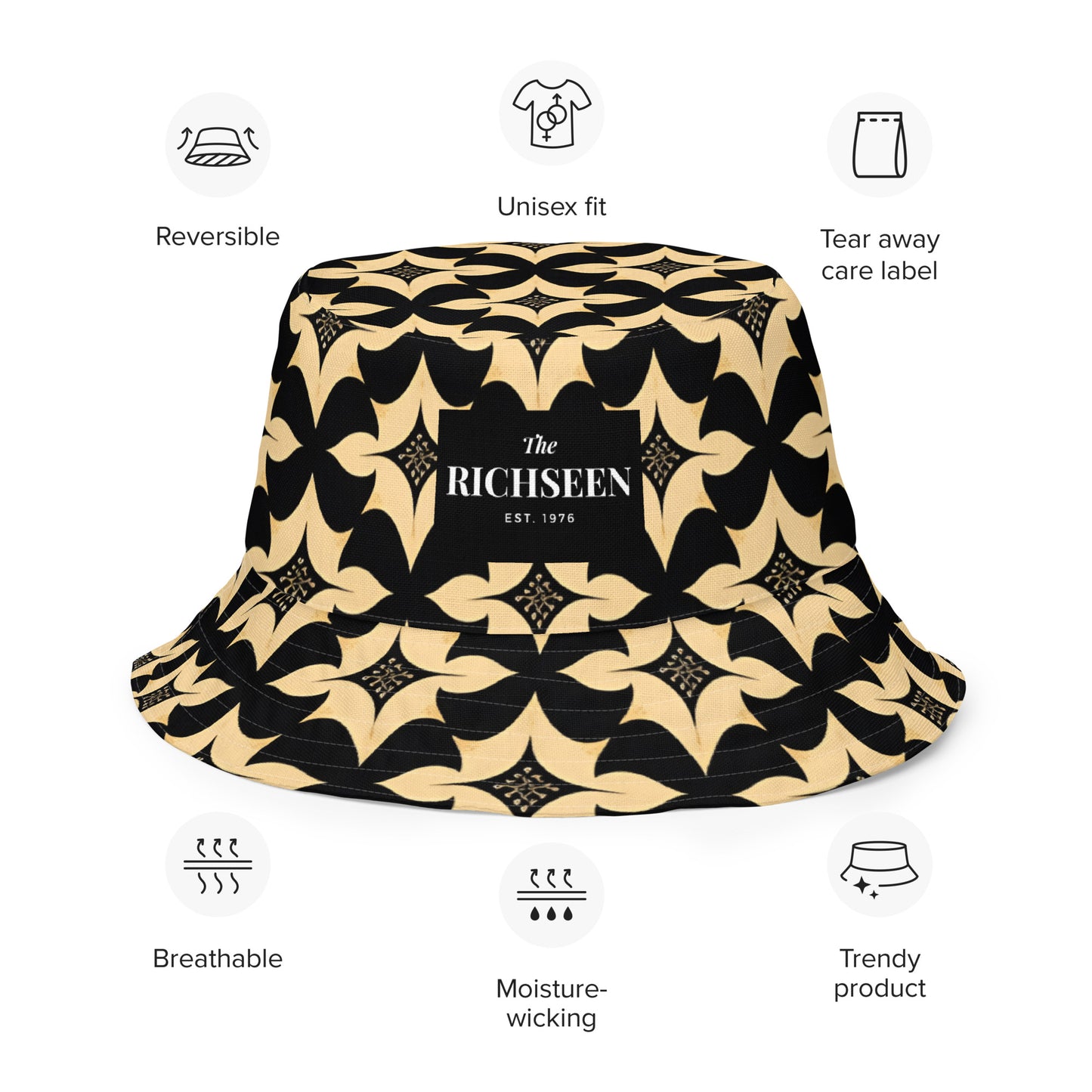 Reversible bucket hat