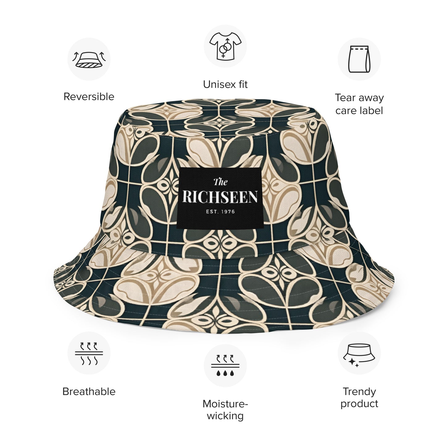 Reversible bucket hat