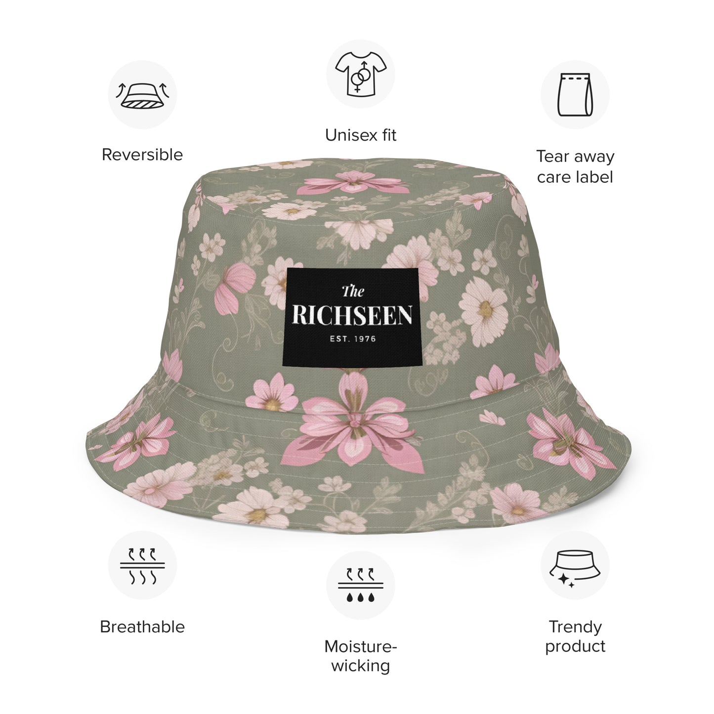 Reversible bucket hat