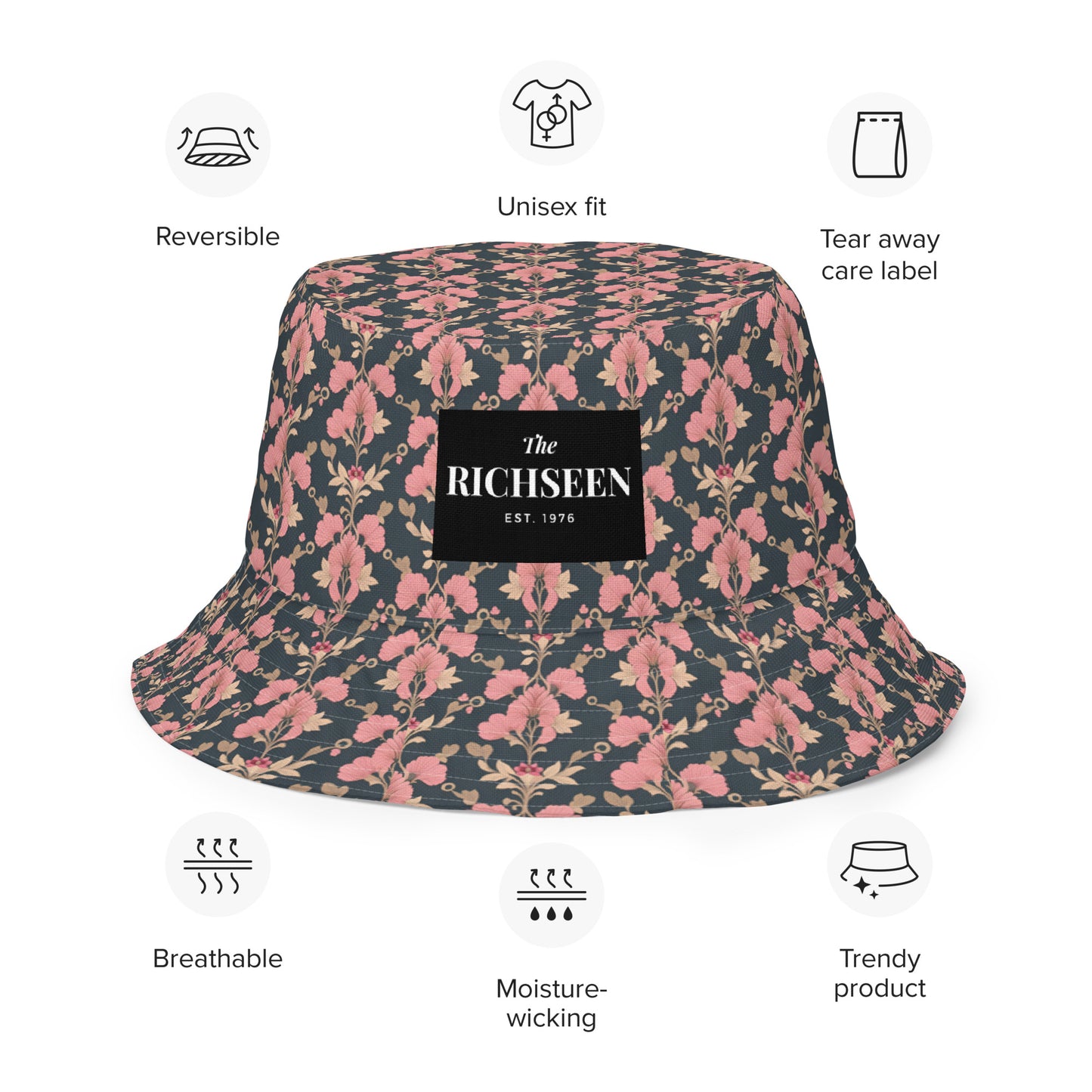 Reversible bucket hat