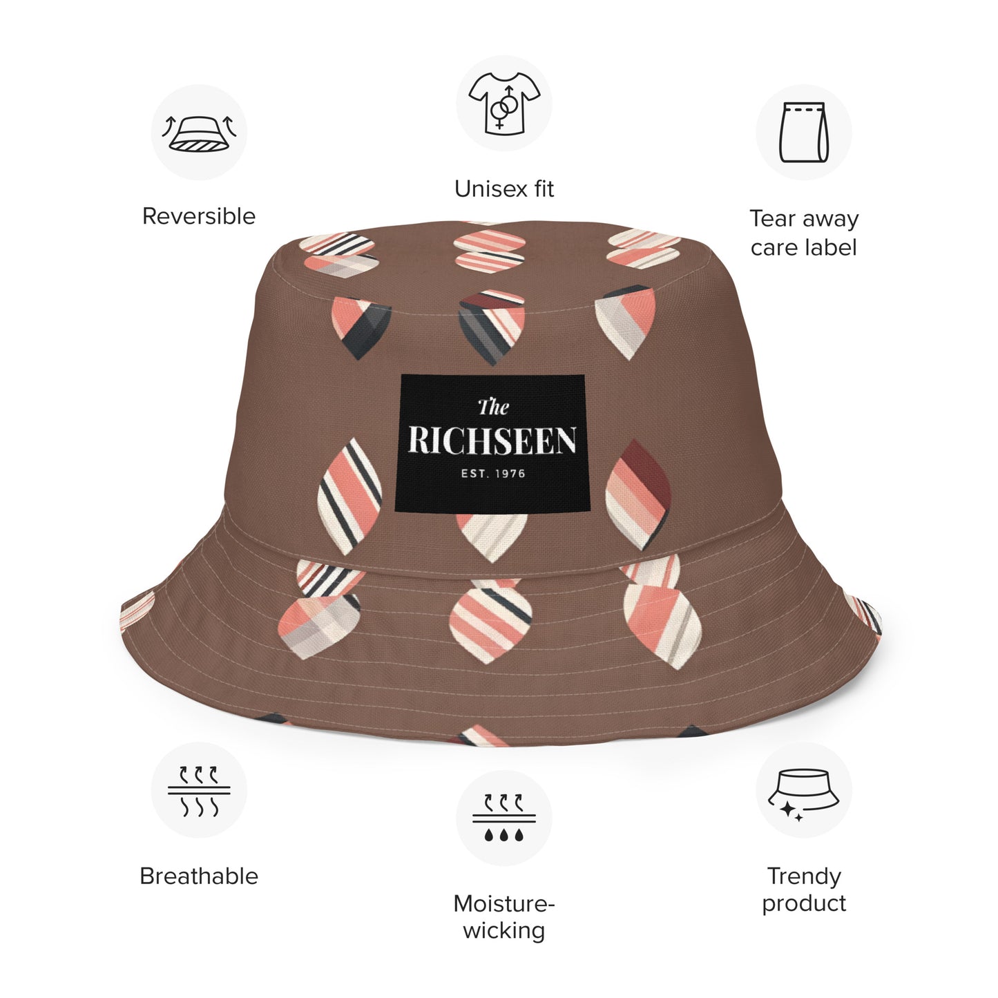 Reversible bucket hat