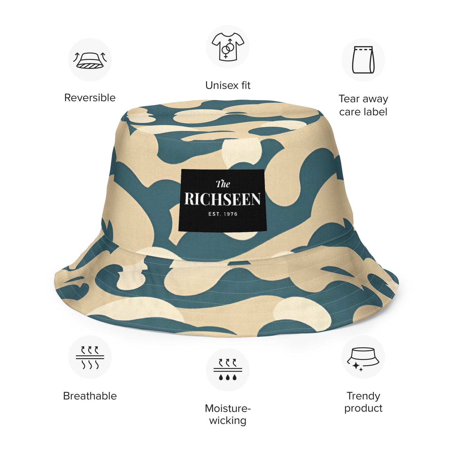 Reversible bucket hat