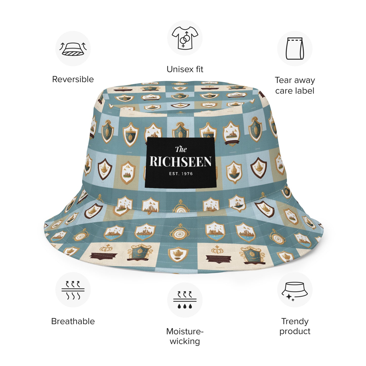 Reversible bucket hat