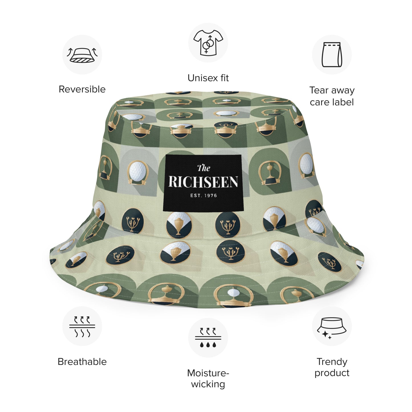 Reversible bucket hat