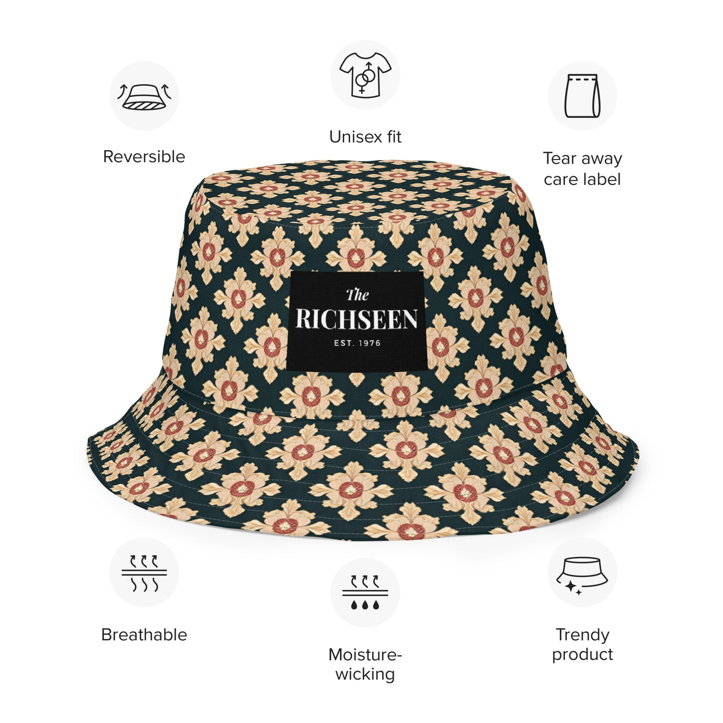 Reversible bucket hat