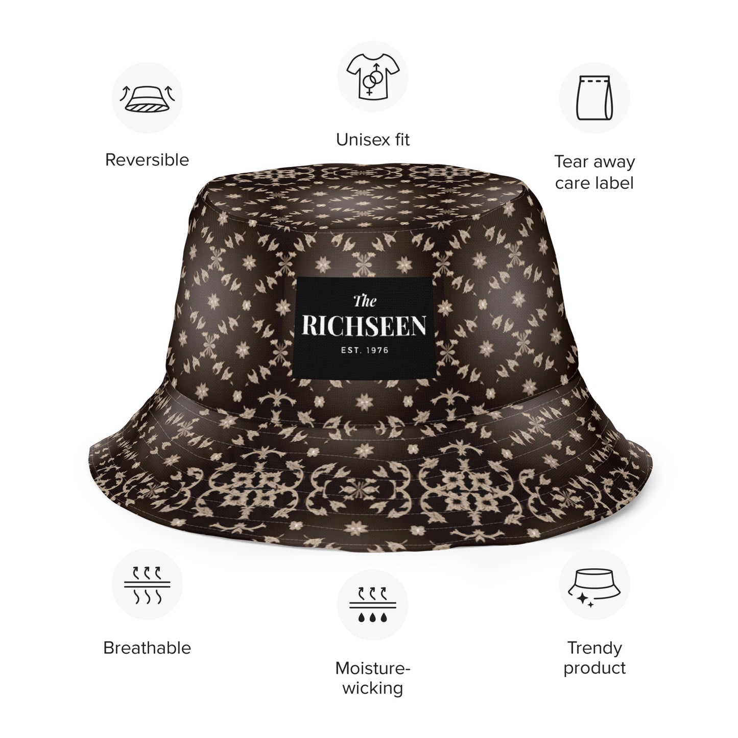 Reversible bucket hat