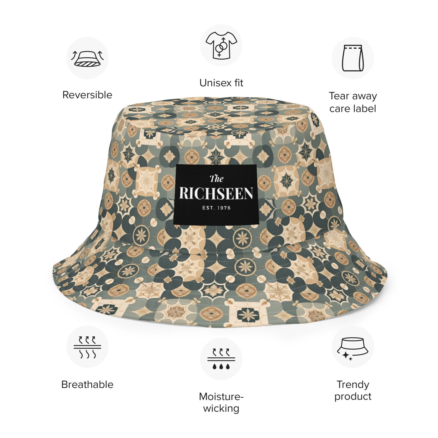 Reversible bucket hat