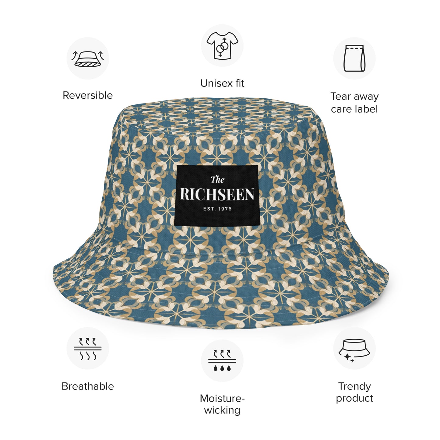 Reversible bucket hat