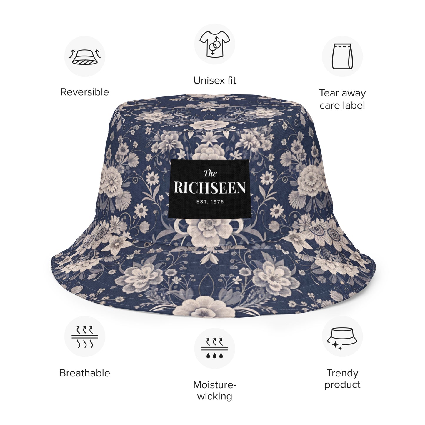 Reversible bucket hat