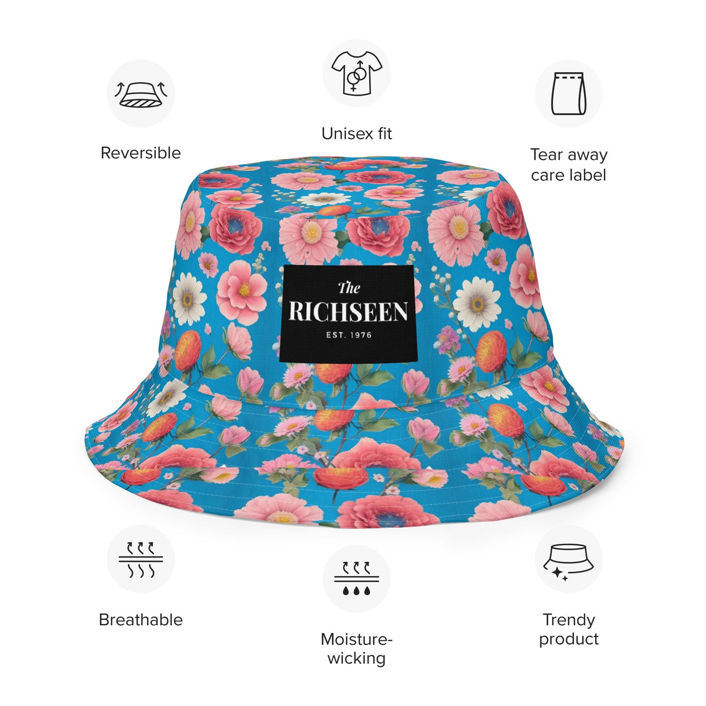 Reversible bucket hat