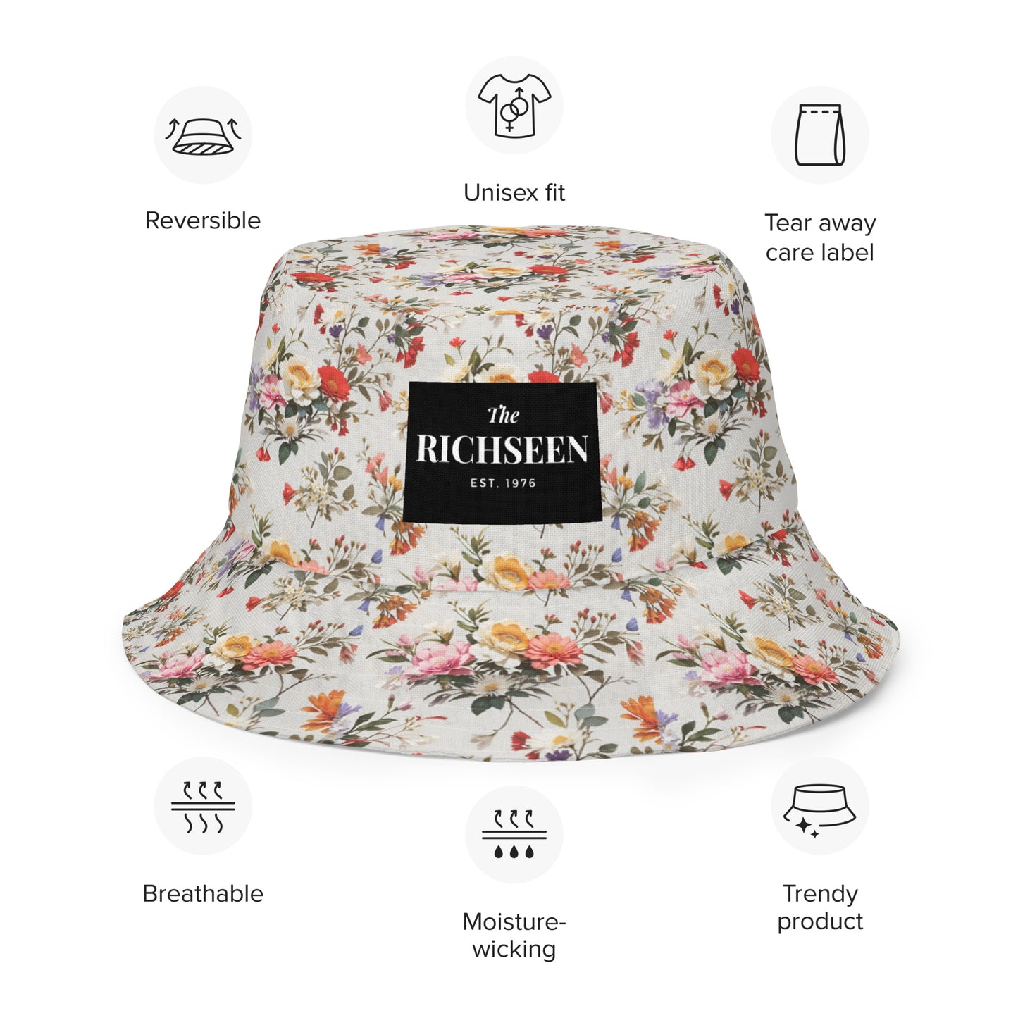 Reversible bucket hat