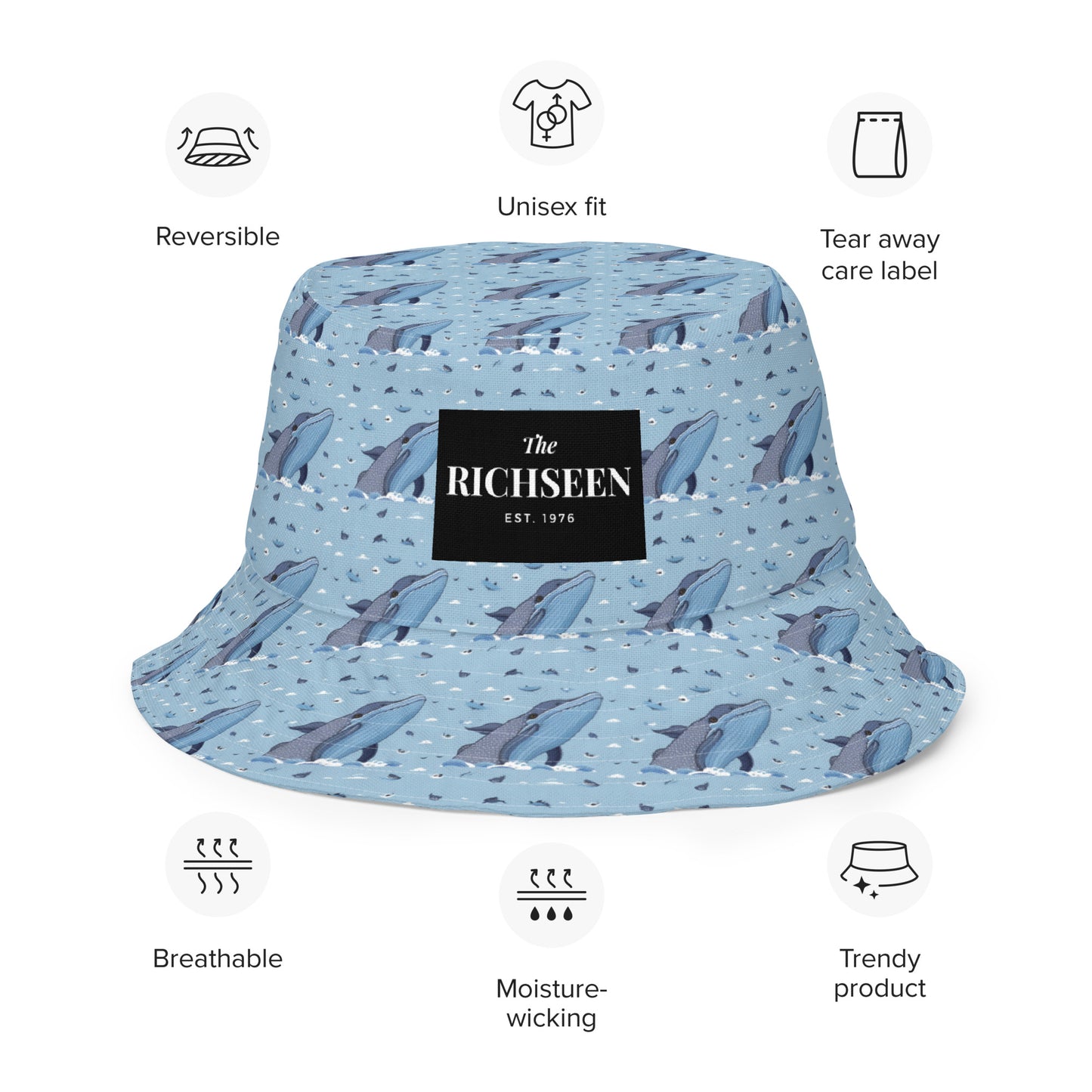 Reversible bucket hat