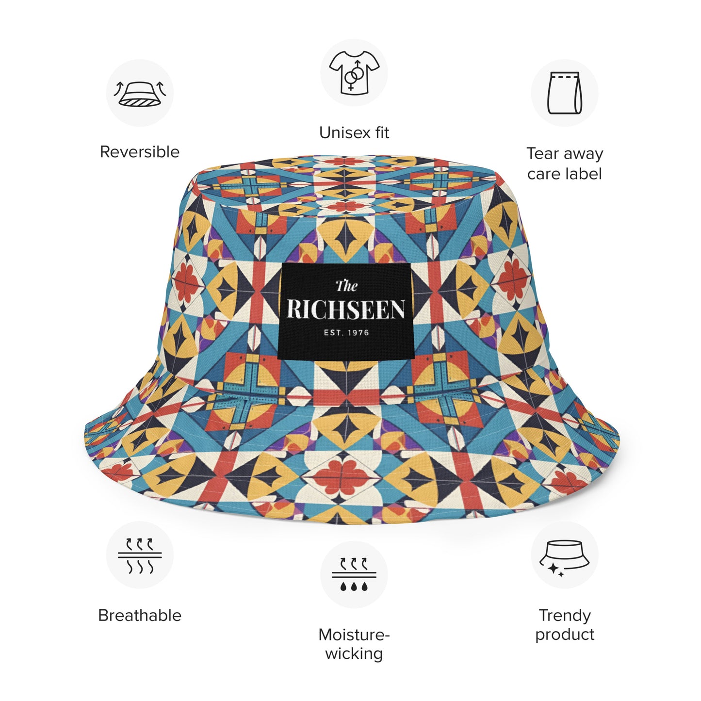 Reversible bucket hat