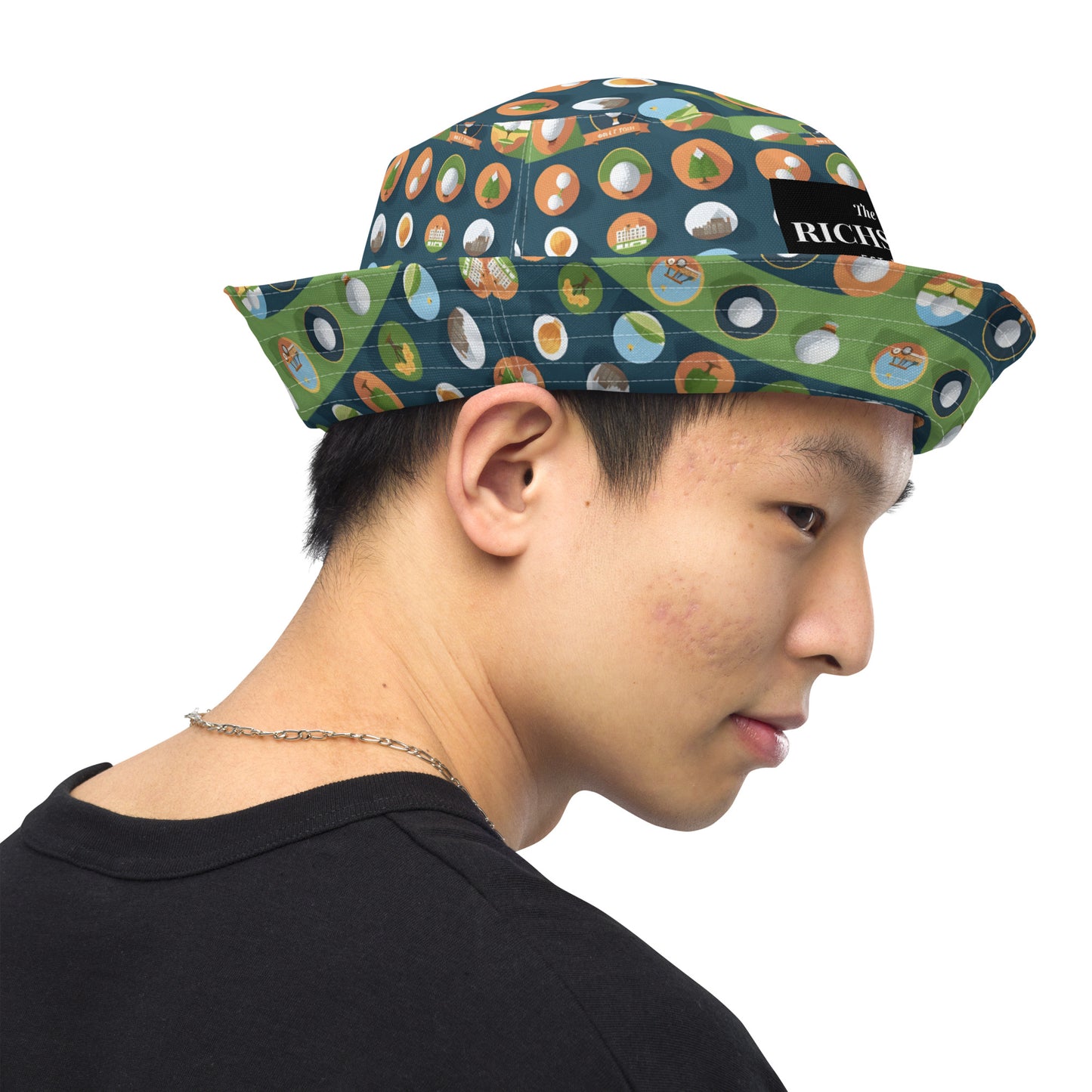 Reversible bucket hat