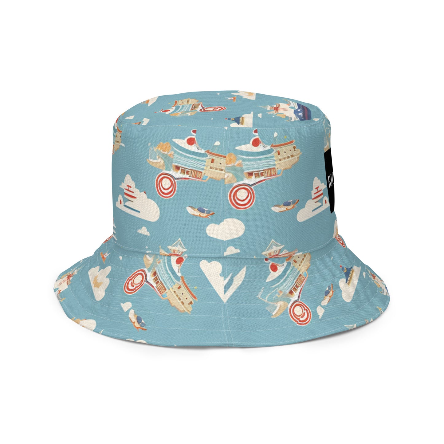 Reversible bucket hat