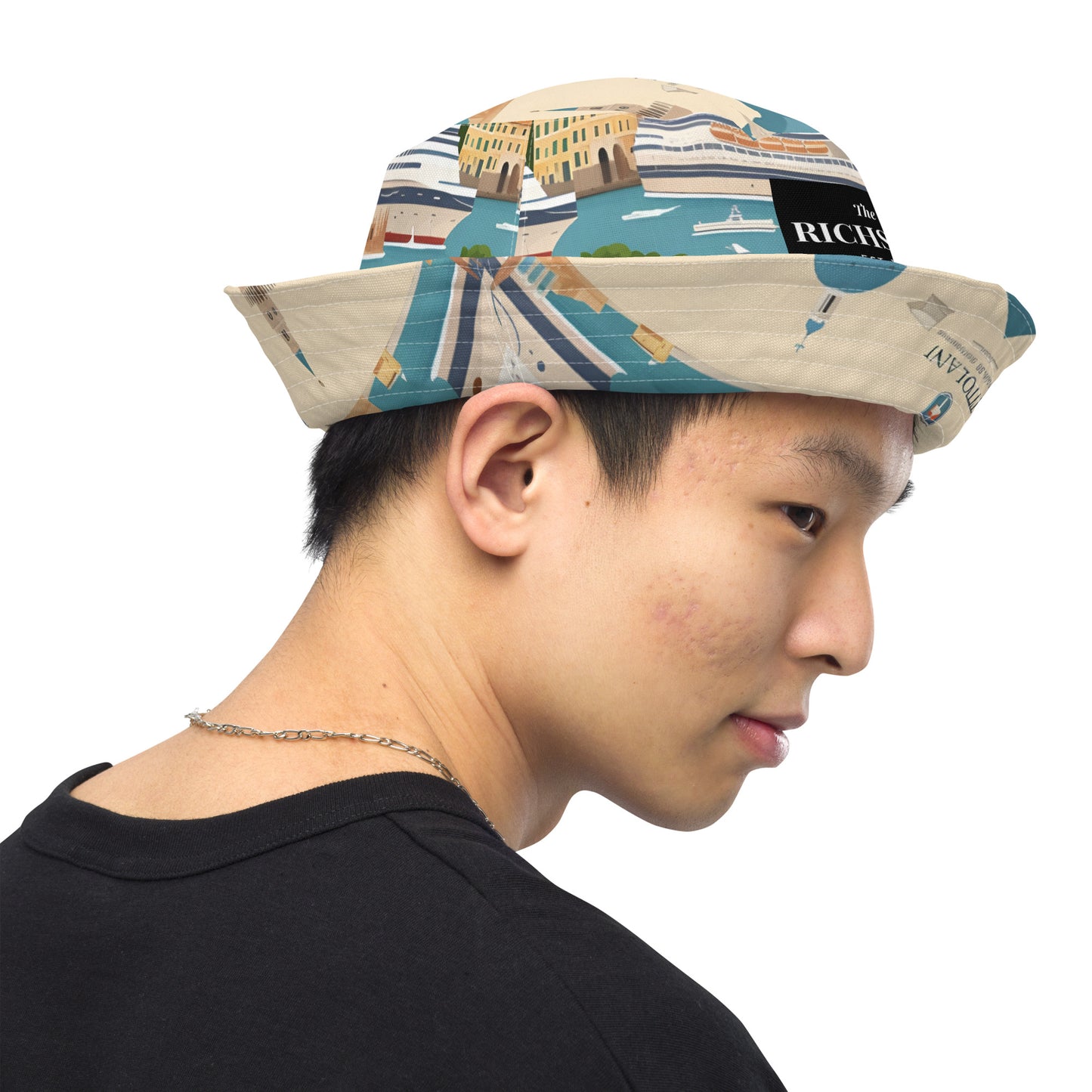 Reversible bucket hat