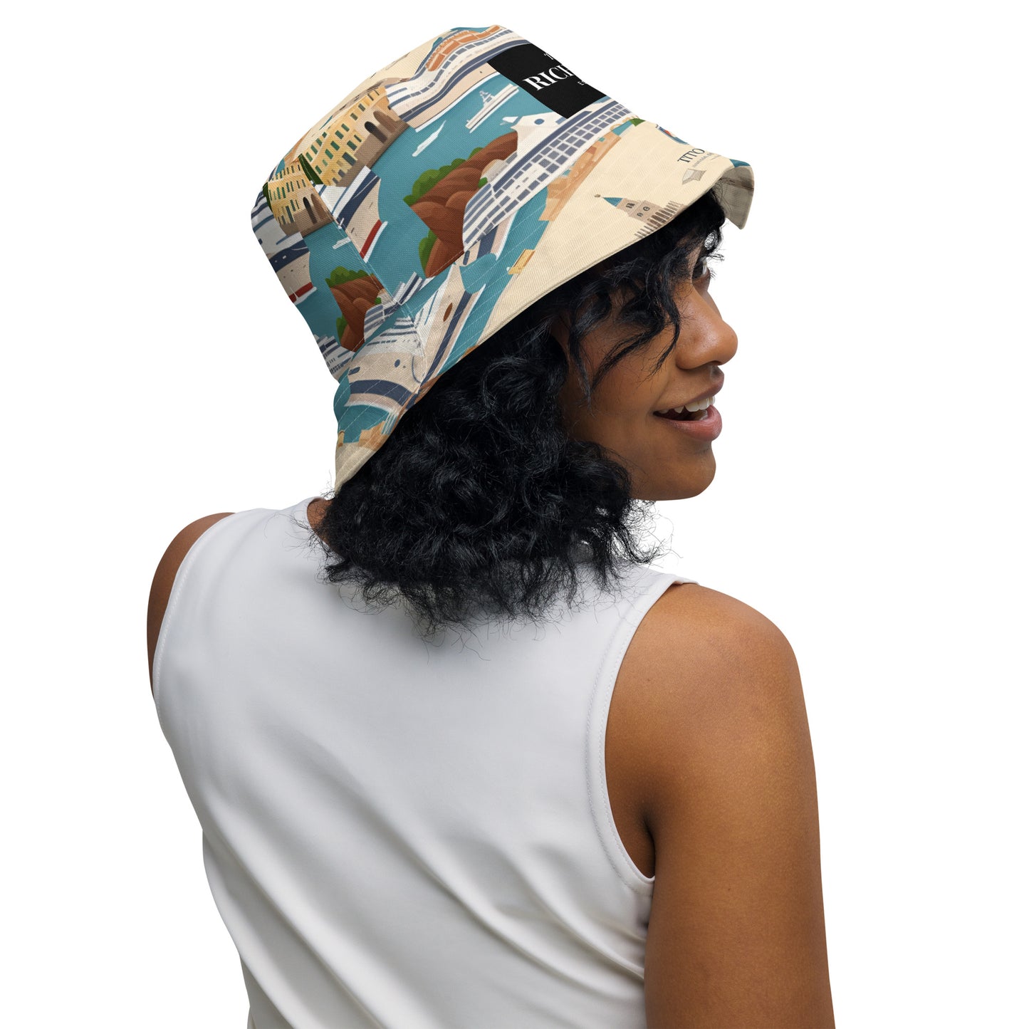 Reversible bucket hat