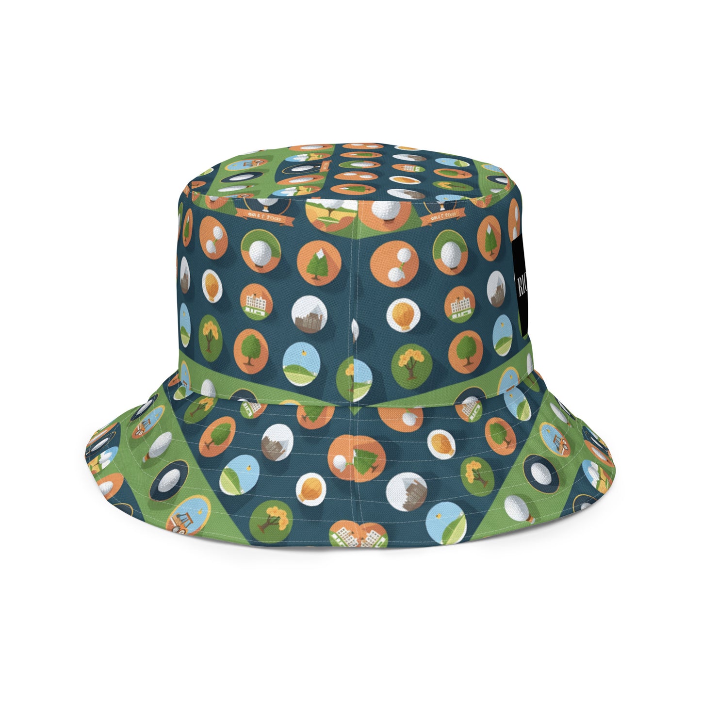 Reversible bucket hat