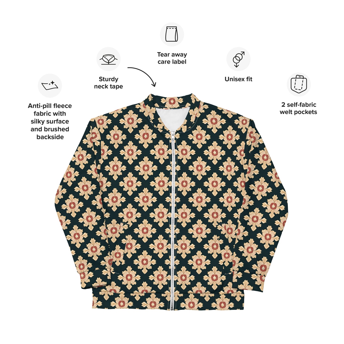 Unisex Bomber Jacket
