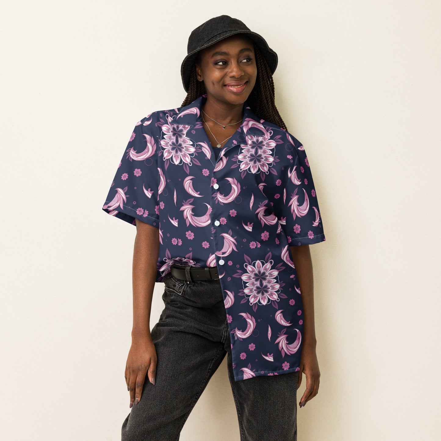 Unisex button shirt