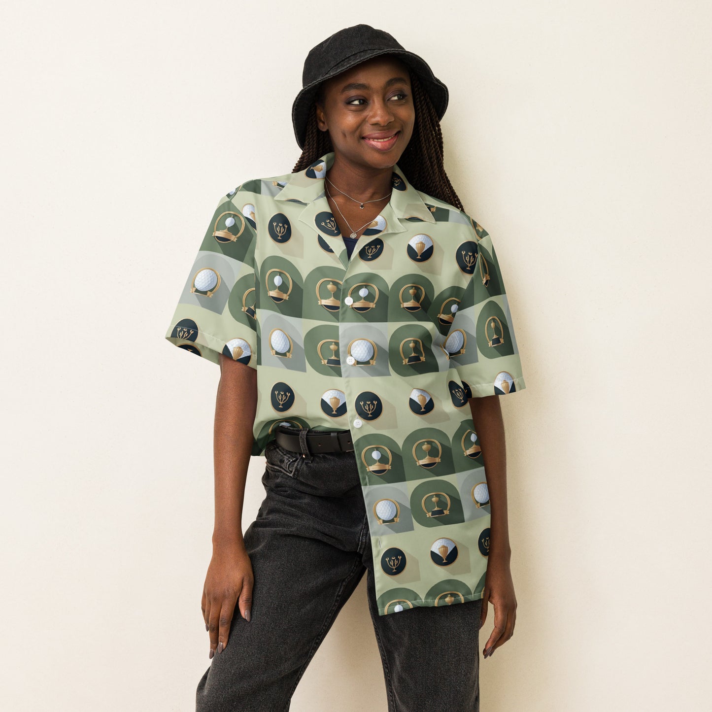 Unisex button shirt