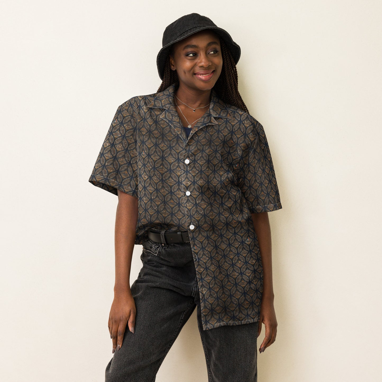 Unisex button shirt