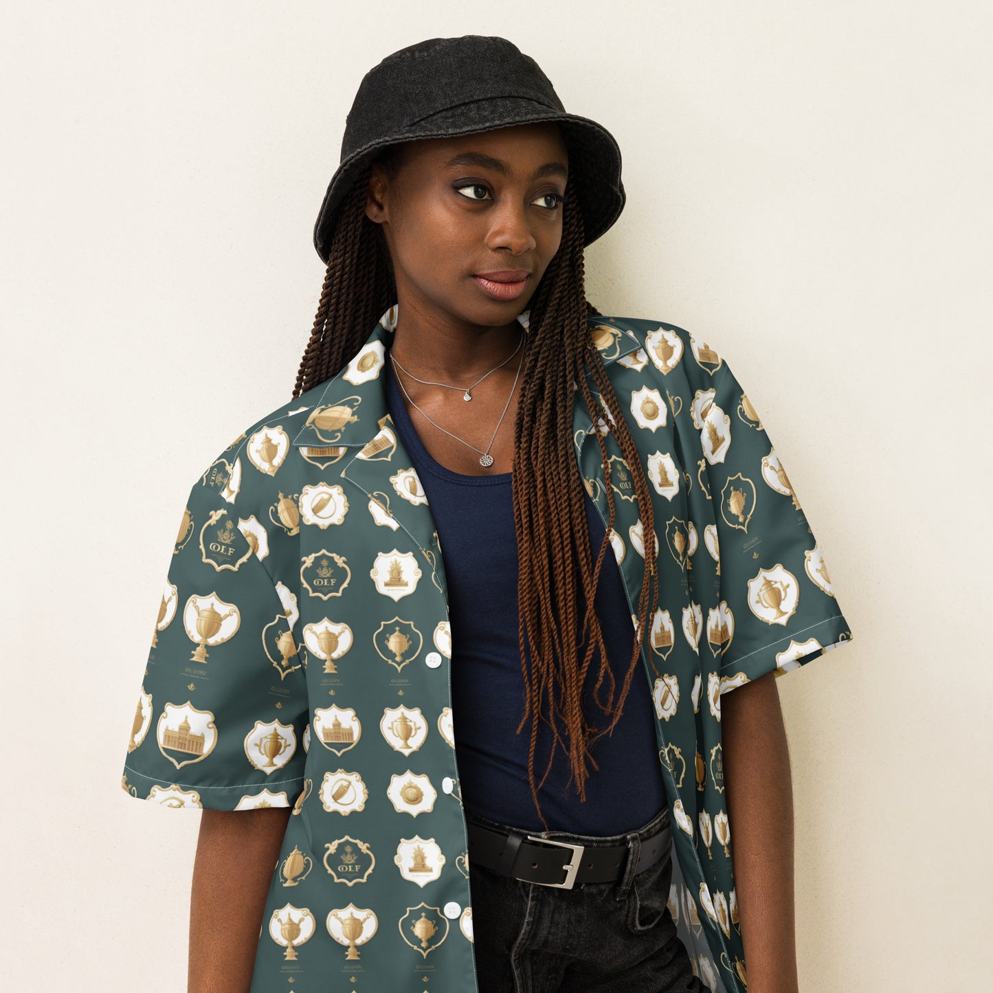 Unisex button shirt