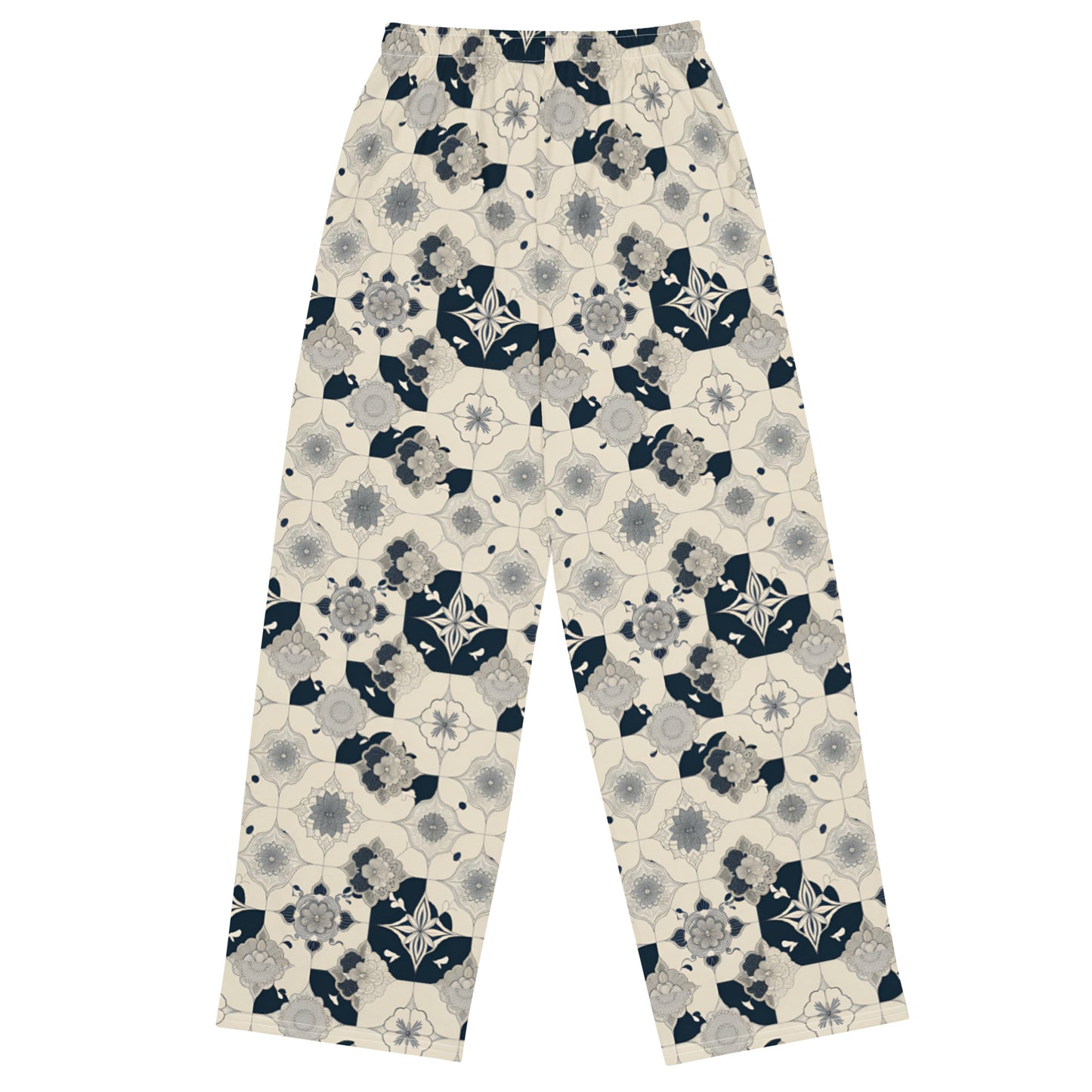 All-over print unisex wide-leg pants