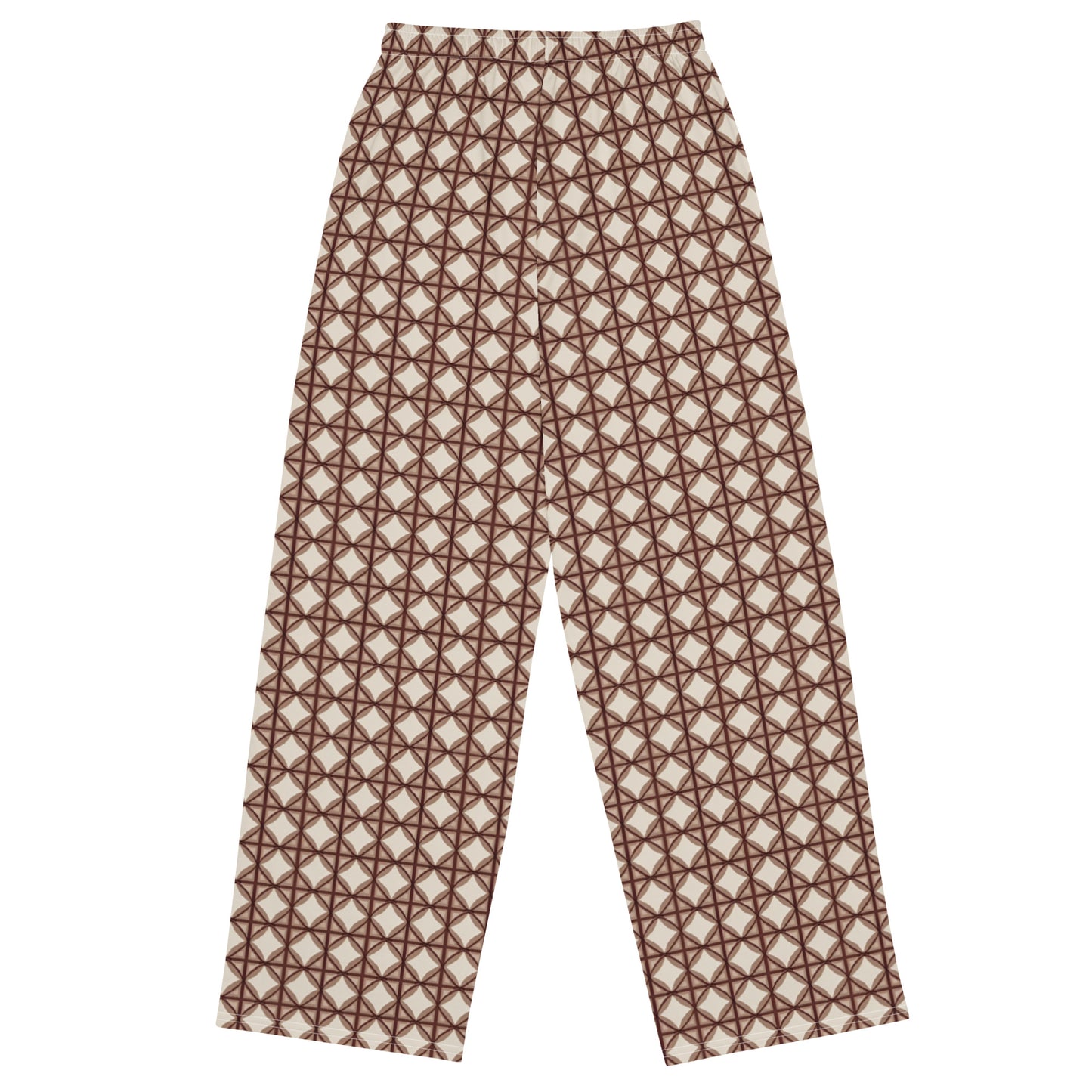 All-over print unisex wide-leg pants