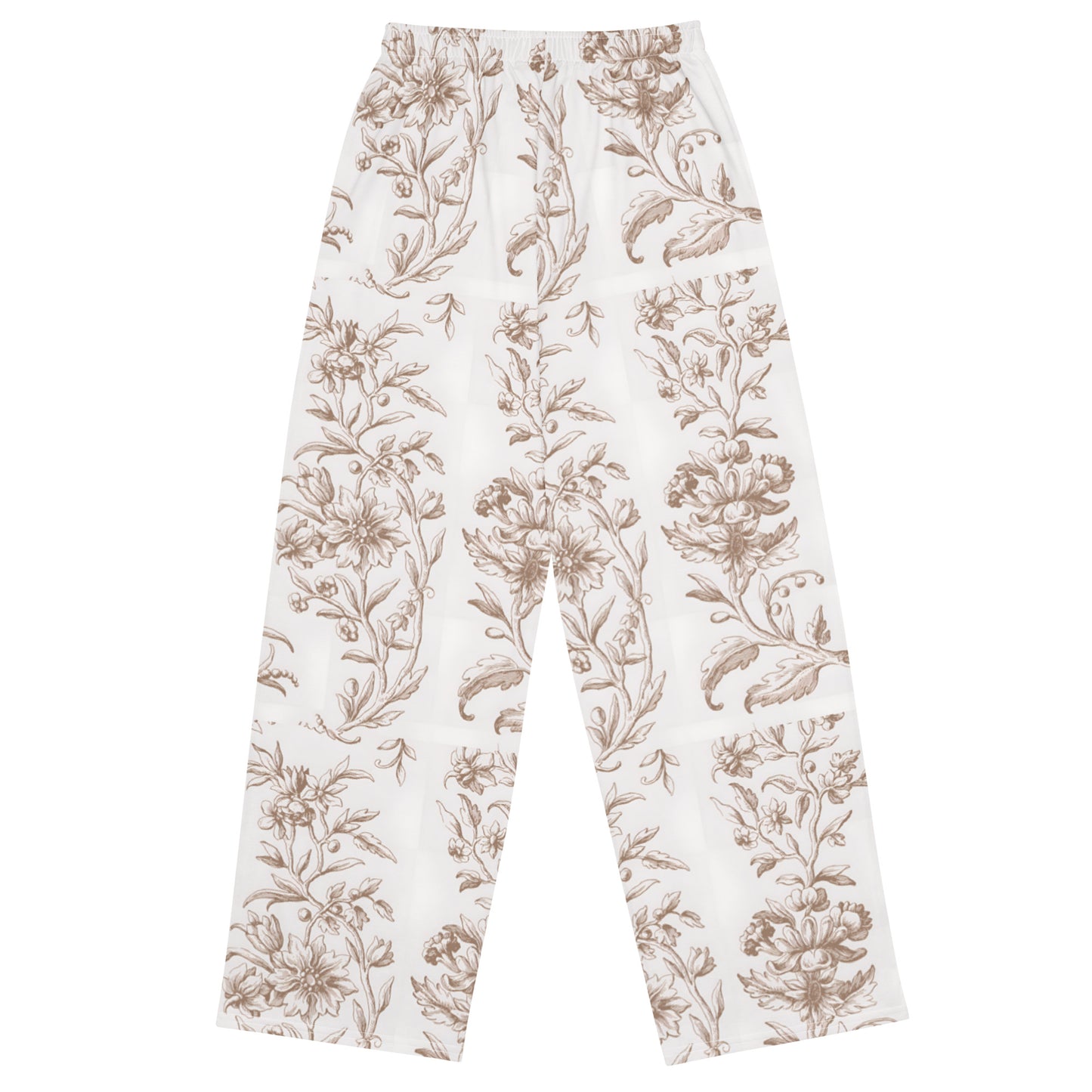 All-over print unisex wide-leg pants