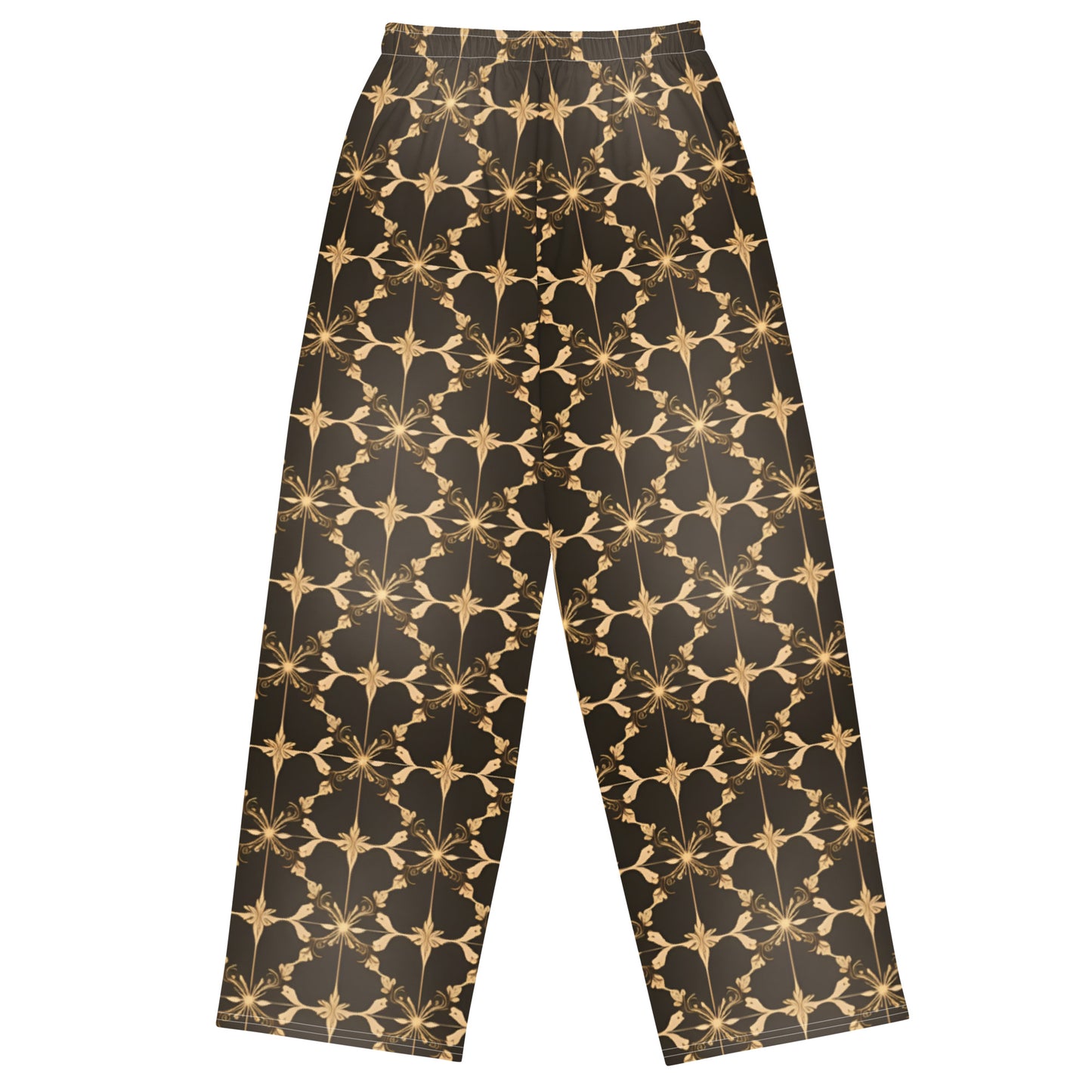 All-over print unisex wide-leg pants