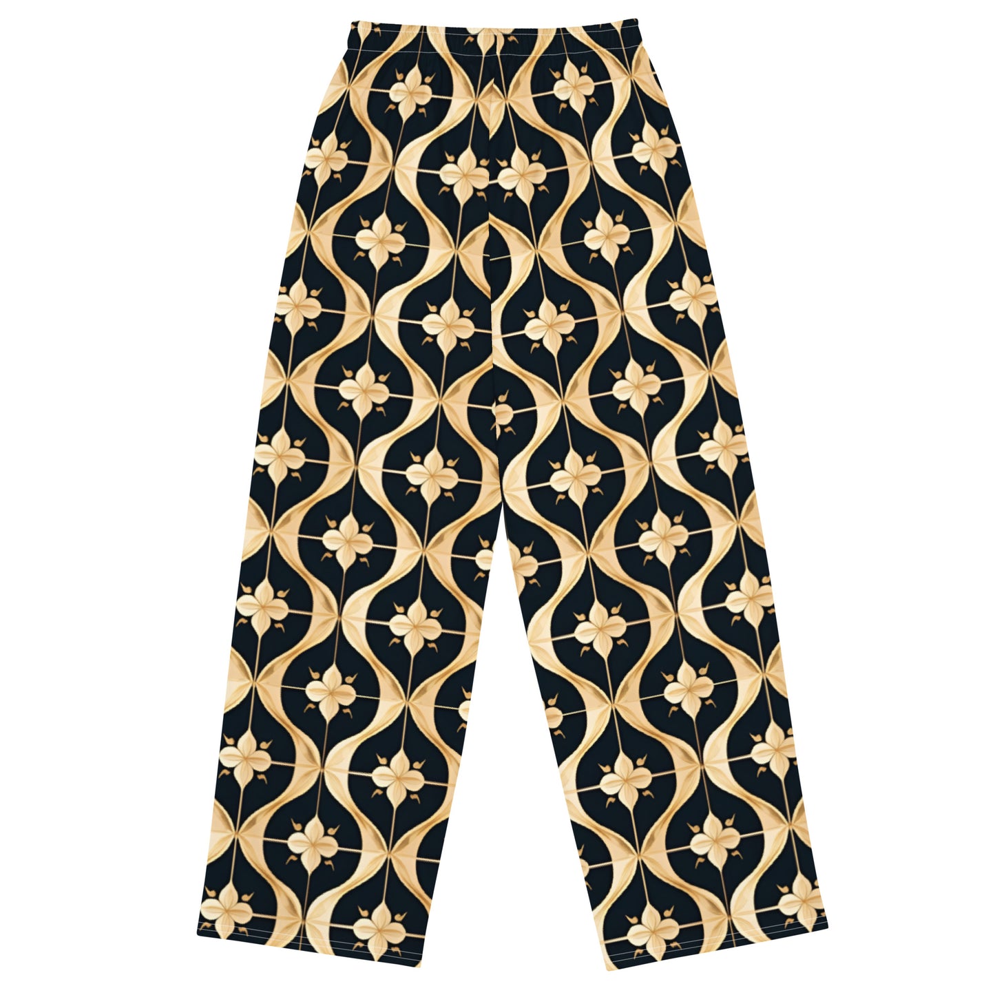 All-over print unisex wide-leg pants