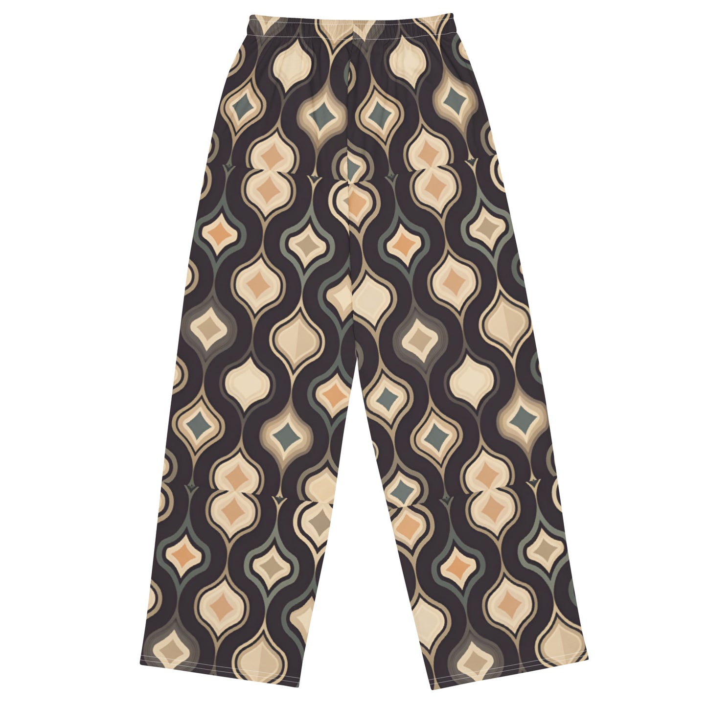 All-over print unisex wide-leg pants