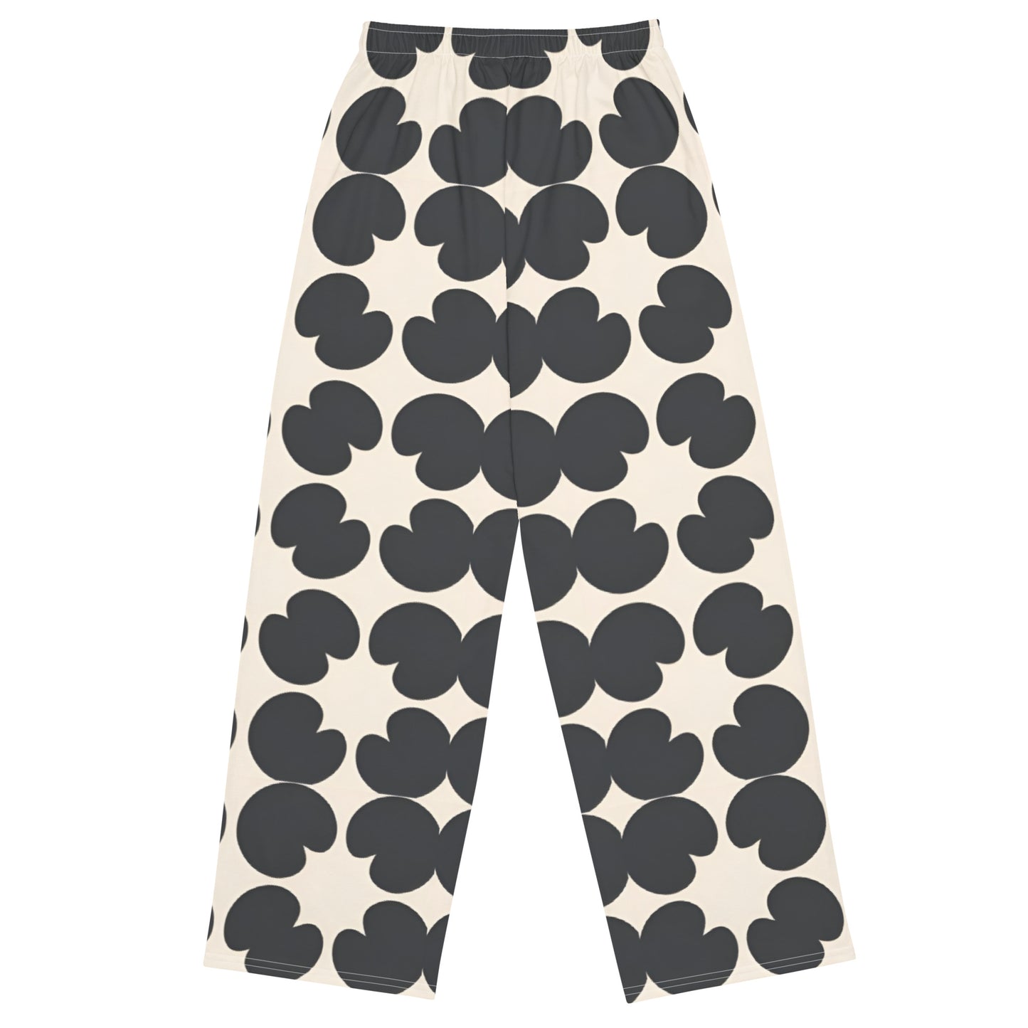 All-over print unisex wide-leg pants