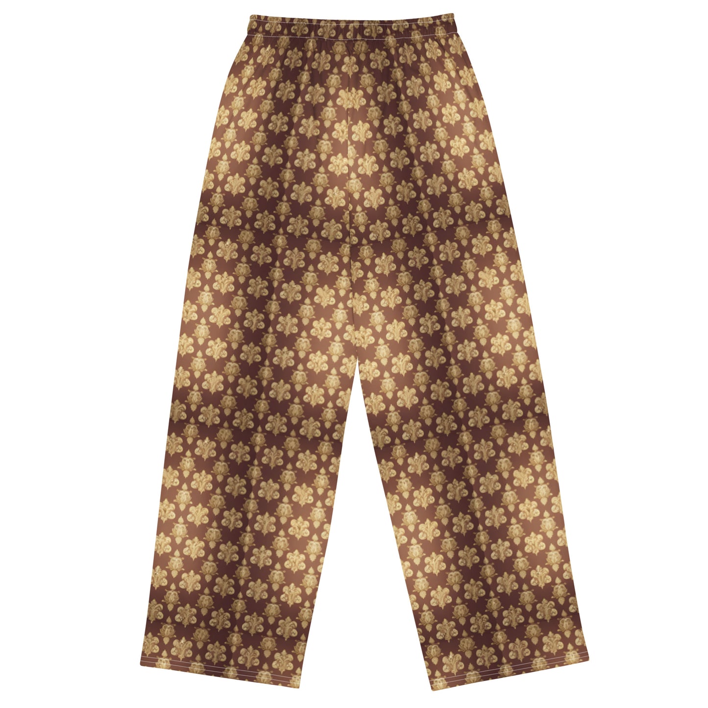 All-over print unisex wide-leg pants