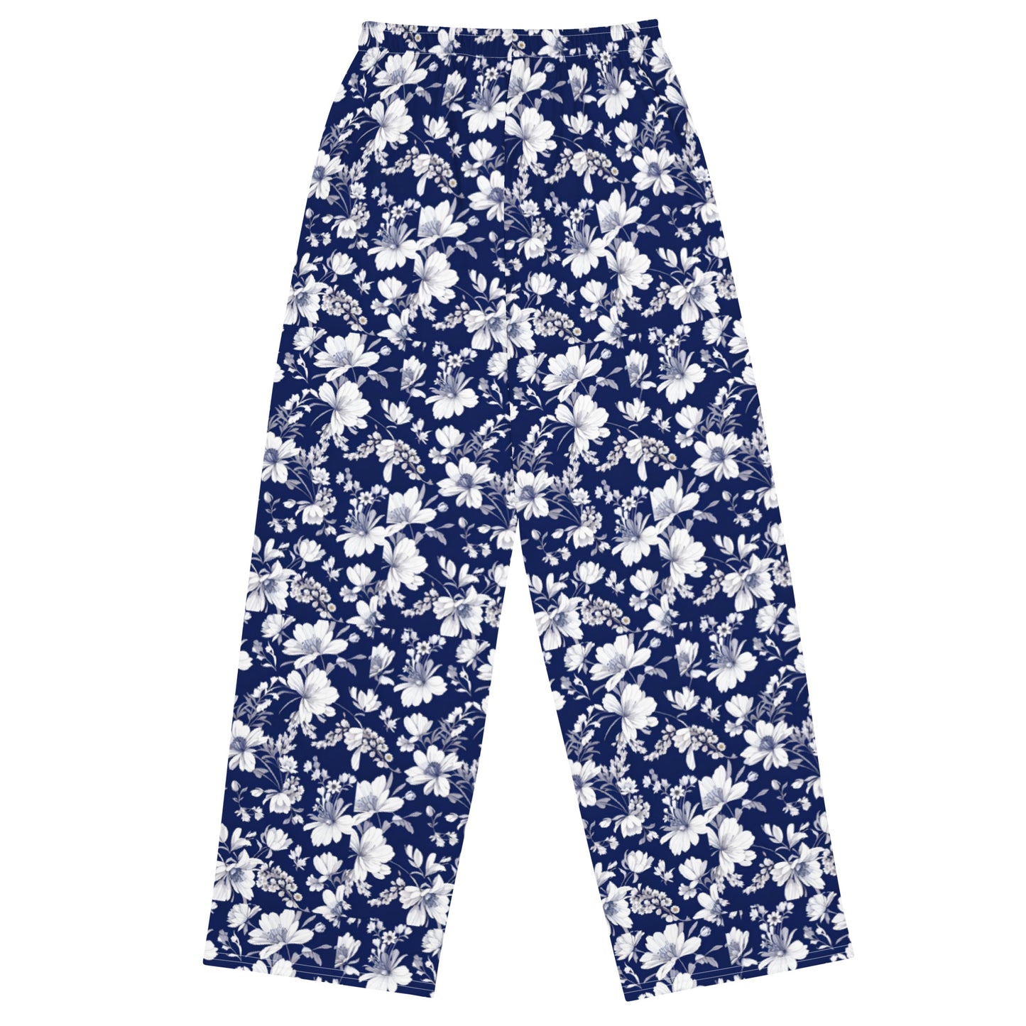 All-over print unisex wide-leg pants