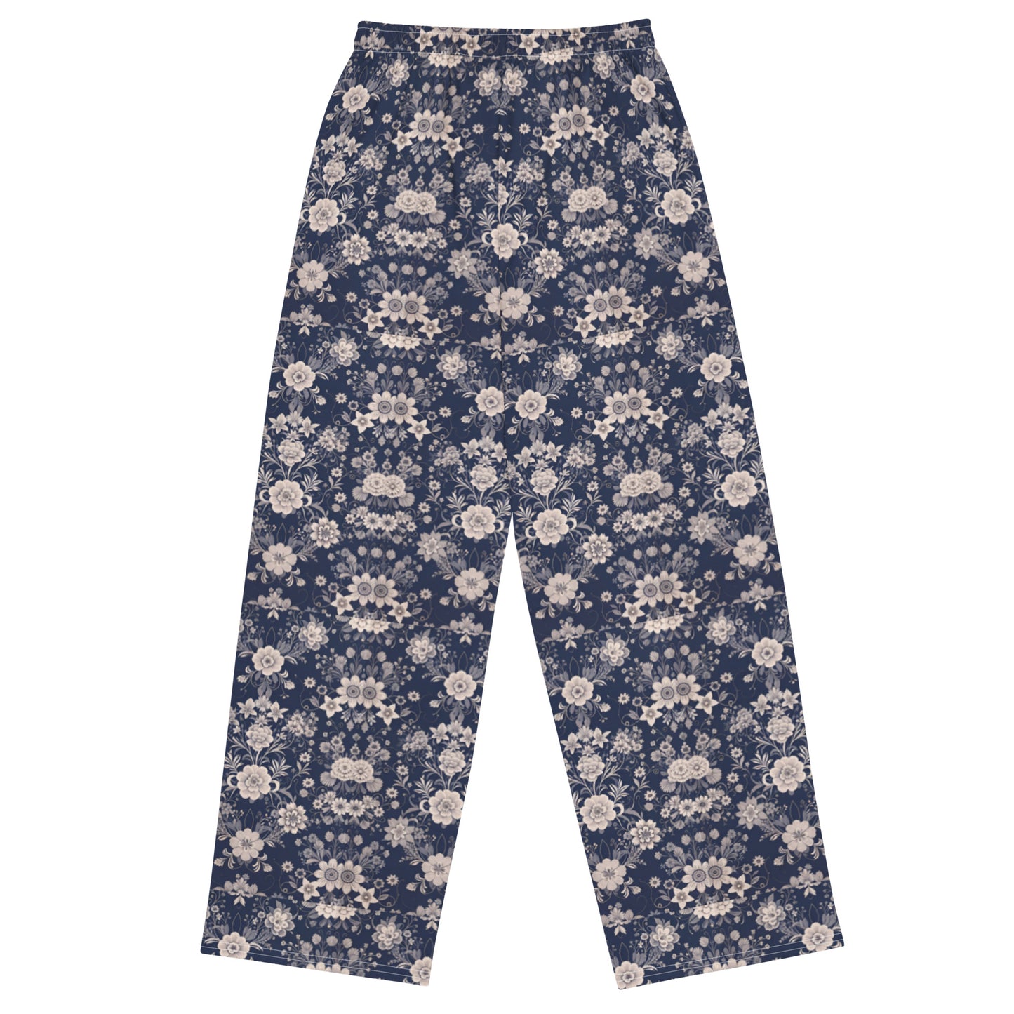 All-over print unisex wide-leg pants