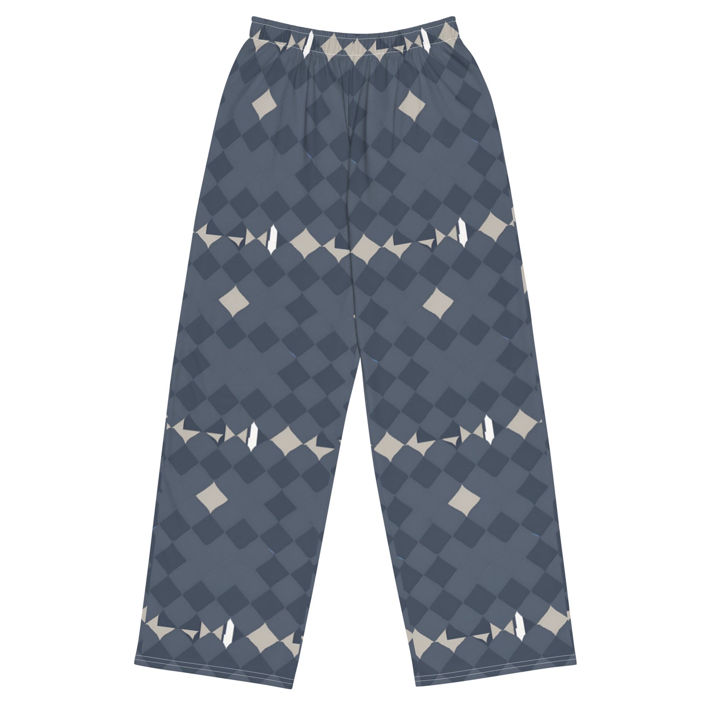 All-over print unisex wide-leg pants