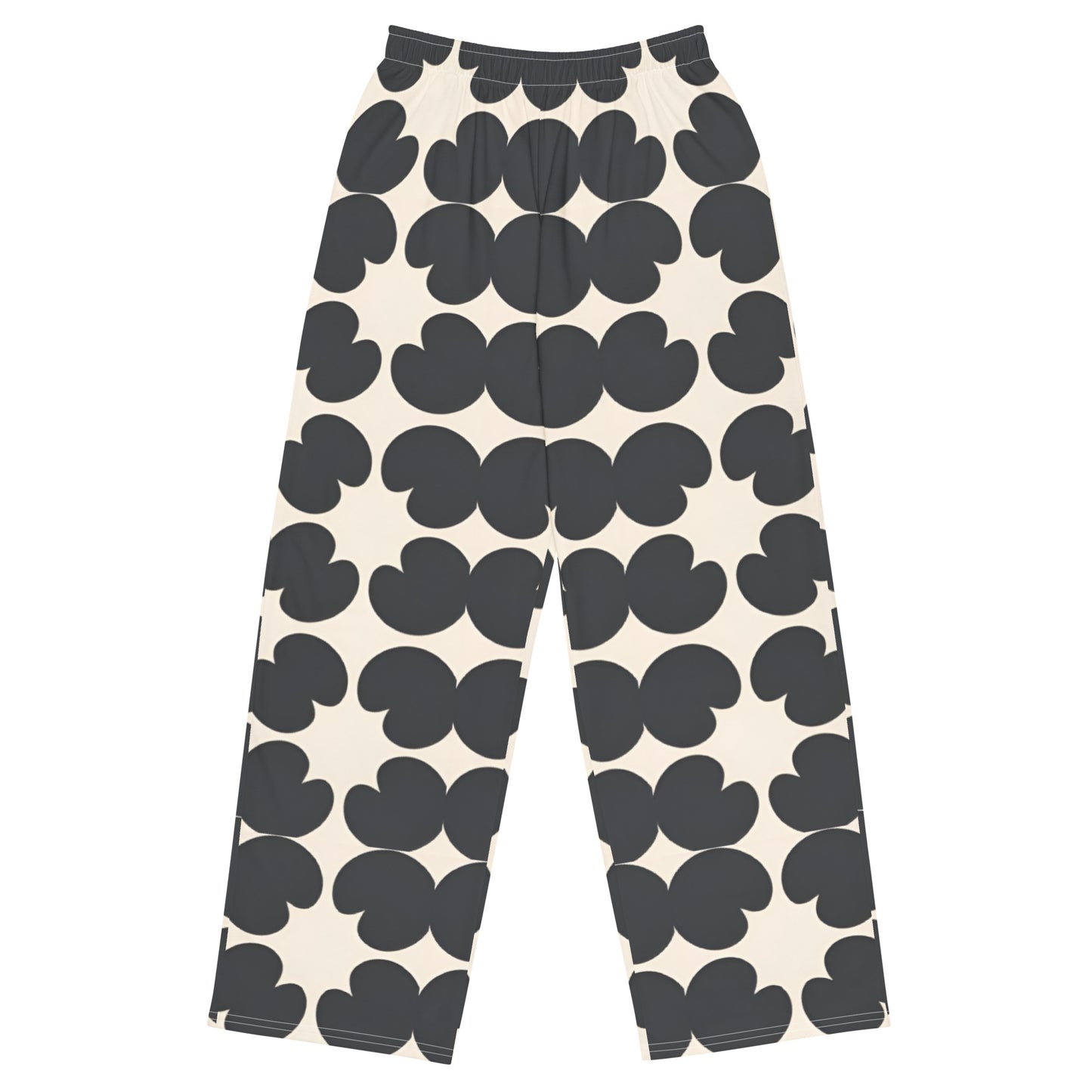 All-over print unisex wide-leg pants