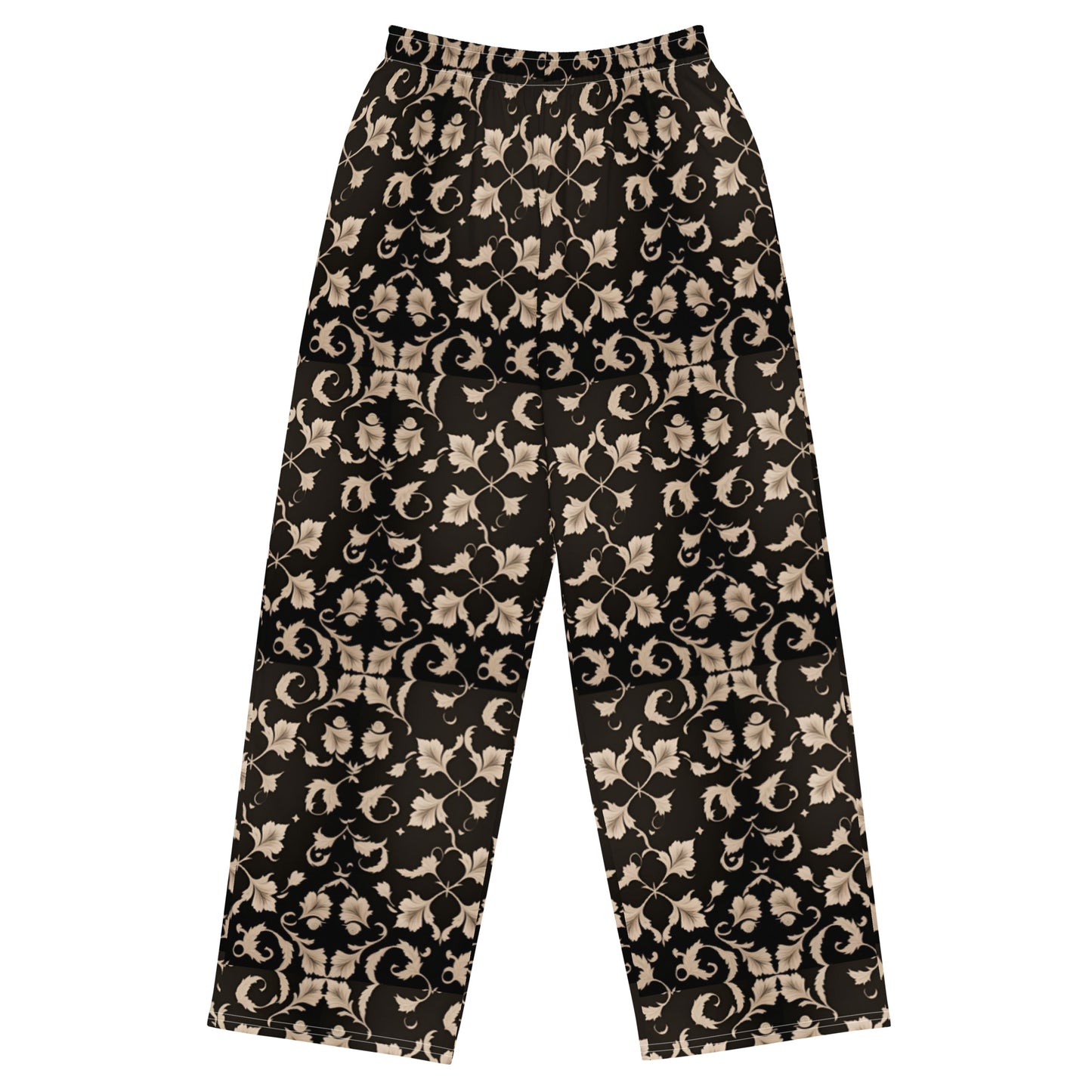 All-over print unisex wide-leg pants