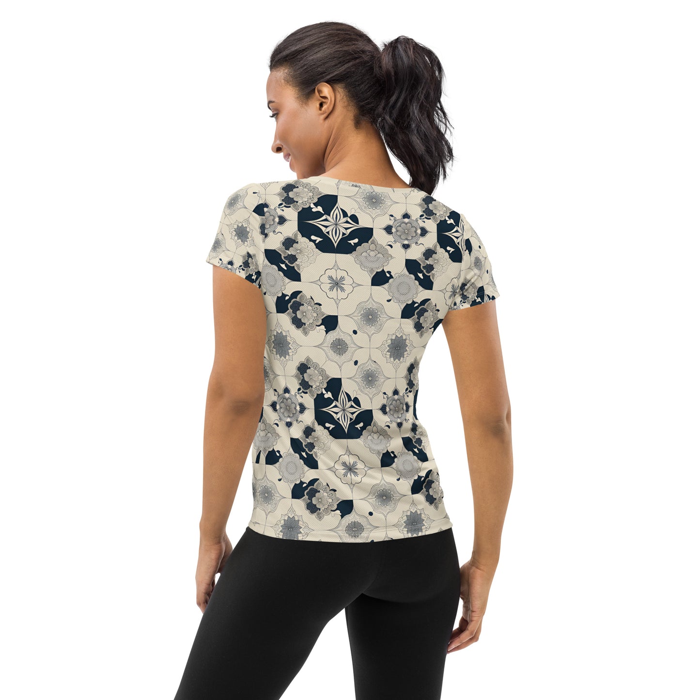 All-Over Print Women's Athletic T-shirt