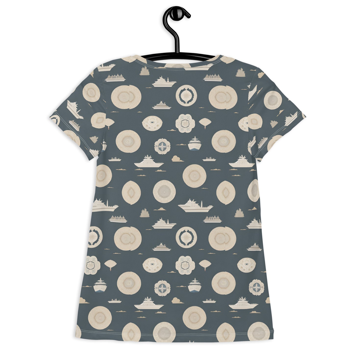 All-Over Print Women's Athletic T-shirt