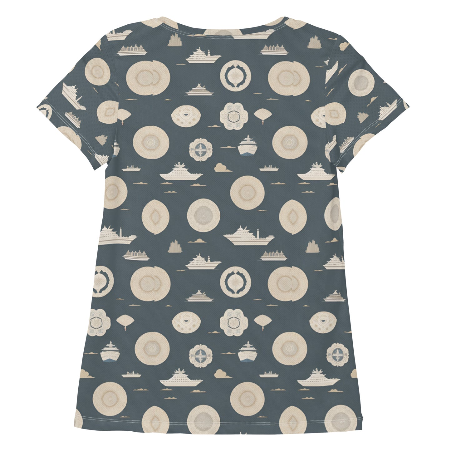 All-Over Print Women's Athletic T-shirt