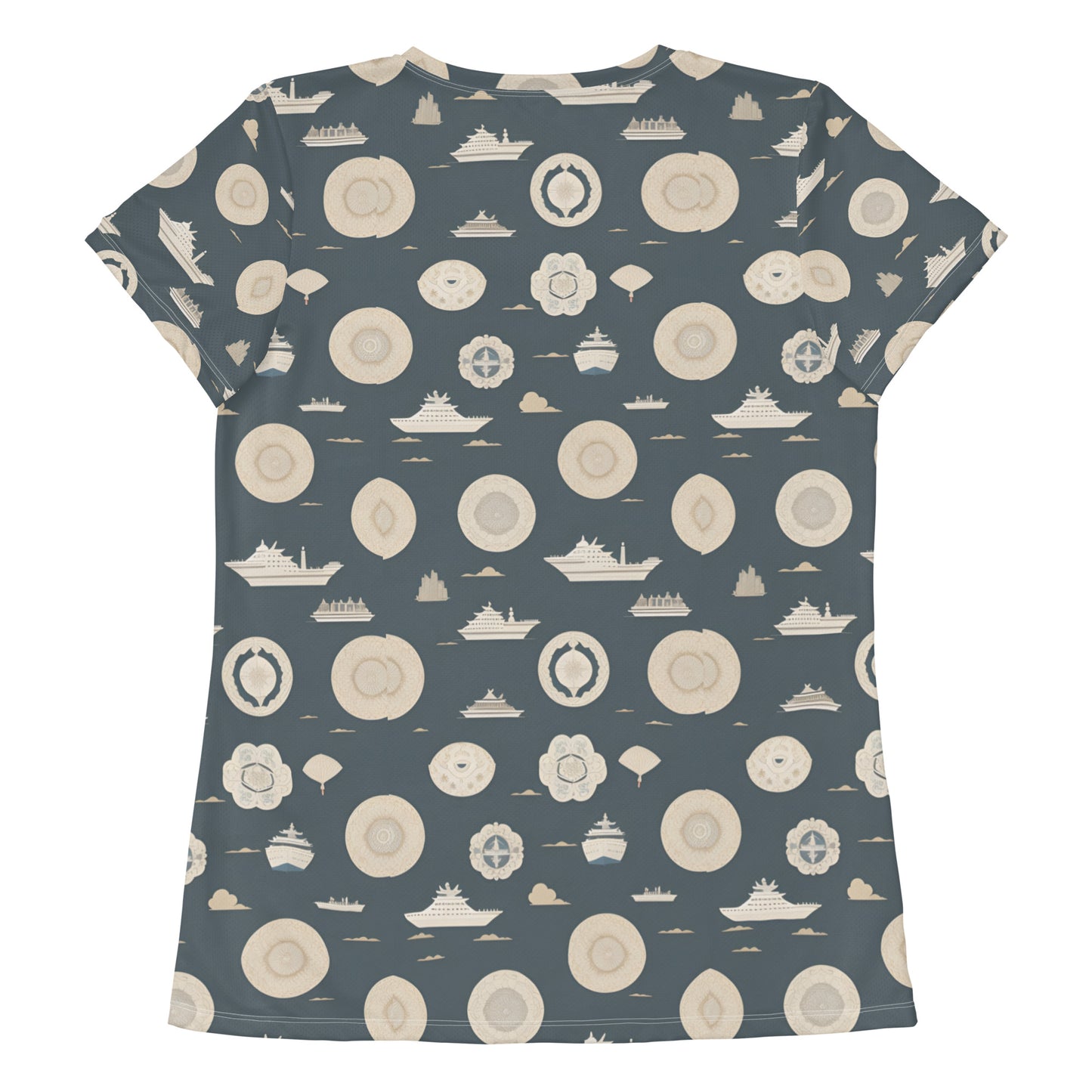 All-Over Print Women's Athletic T-shirt