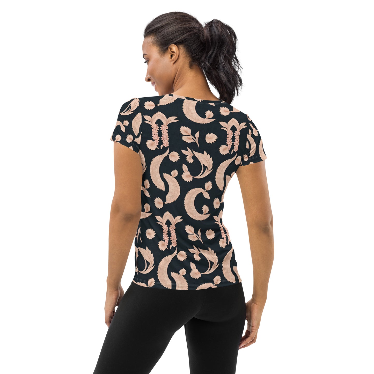 All-Over Print Women's Athletic T-shirt