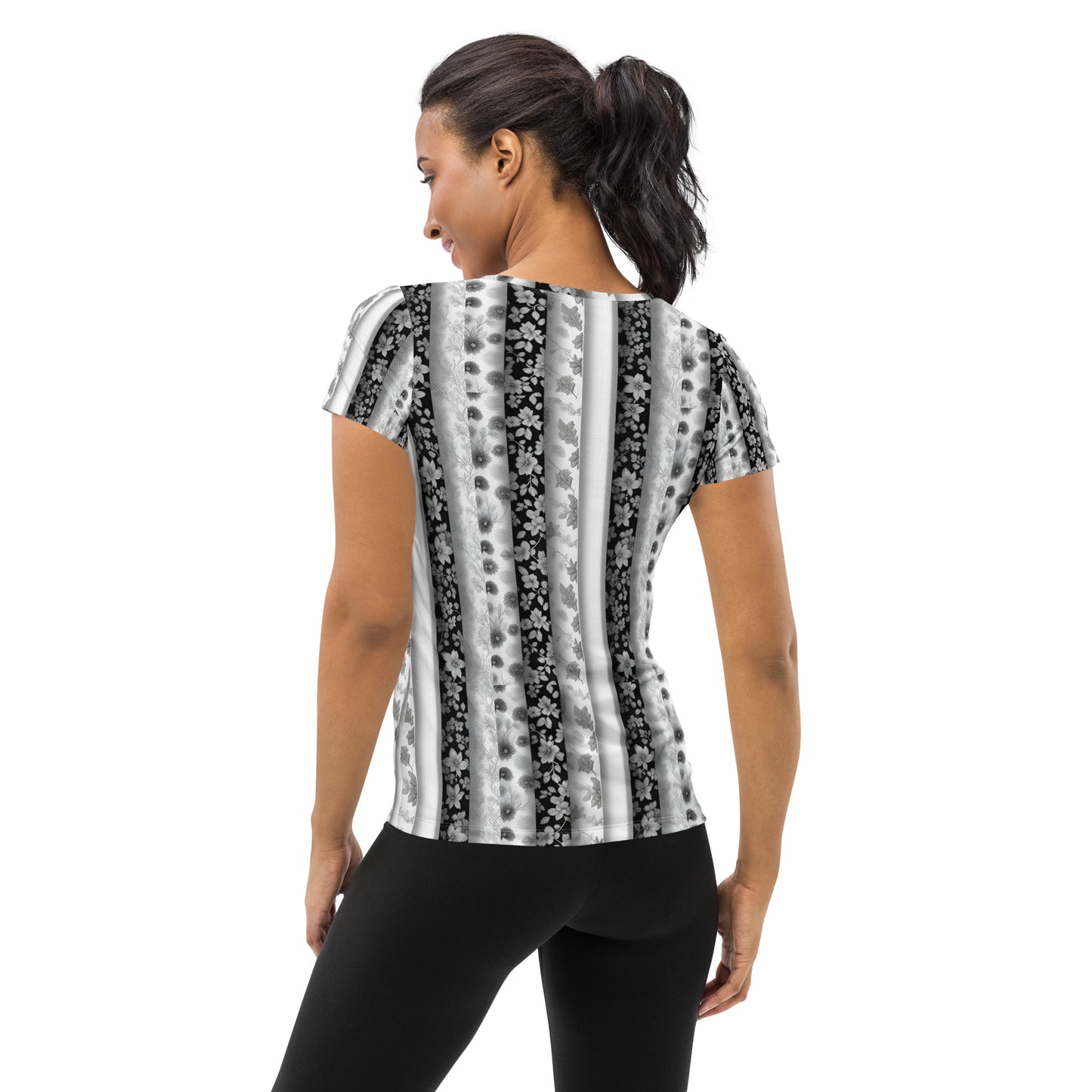 All-Over Print Women's Athletic T-shirt