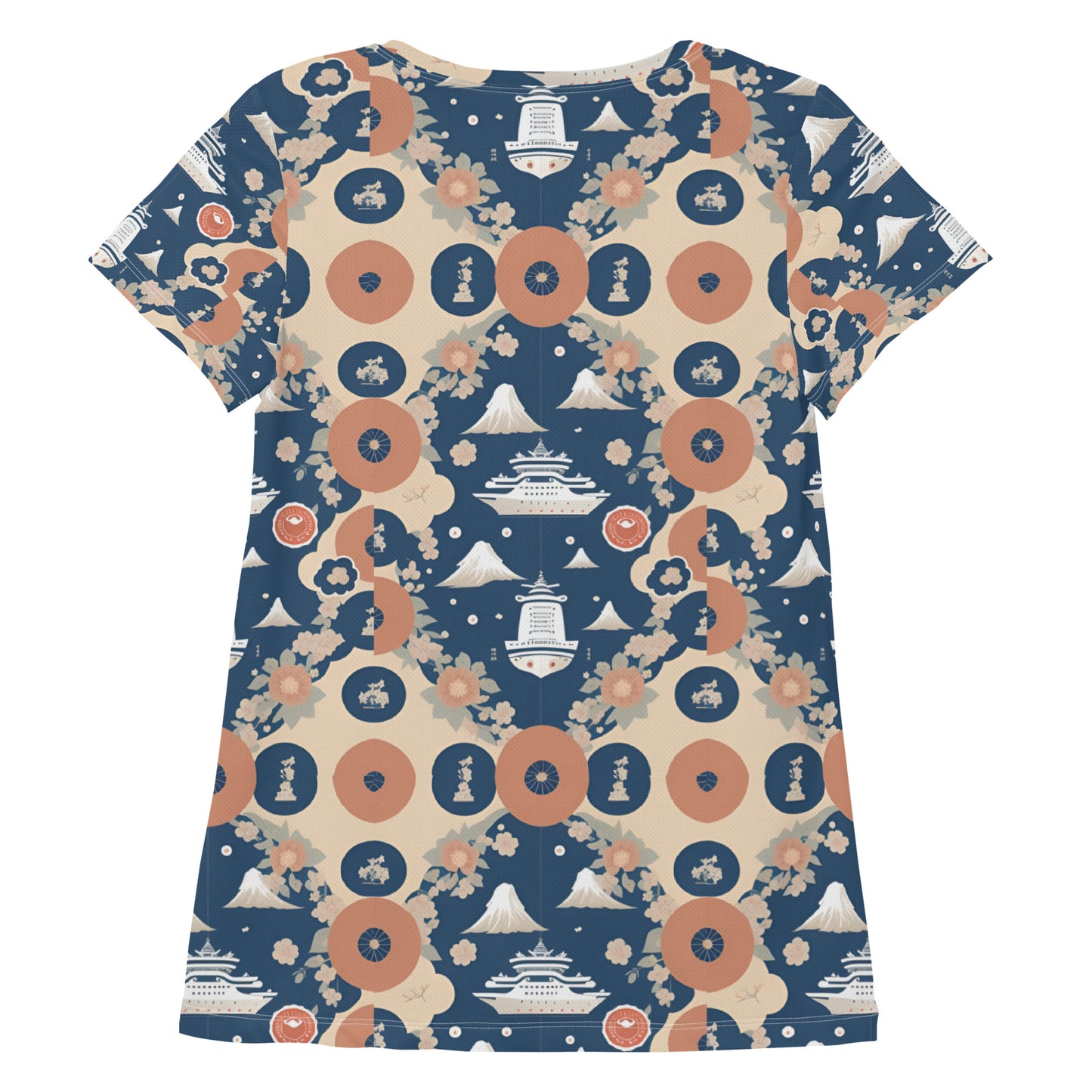 All-Over Print Women's Athletic T-shirt