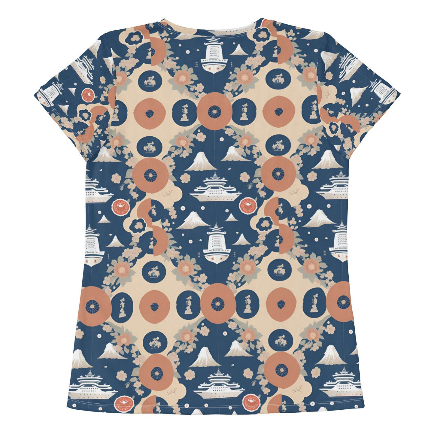 All-Over Print Women's Athletic T-shirt