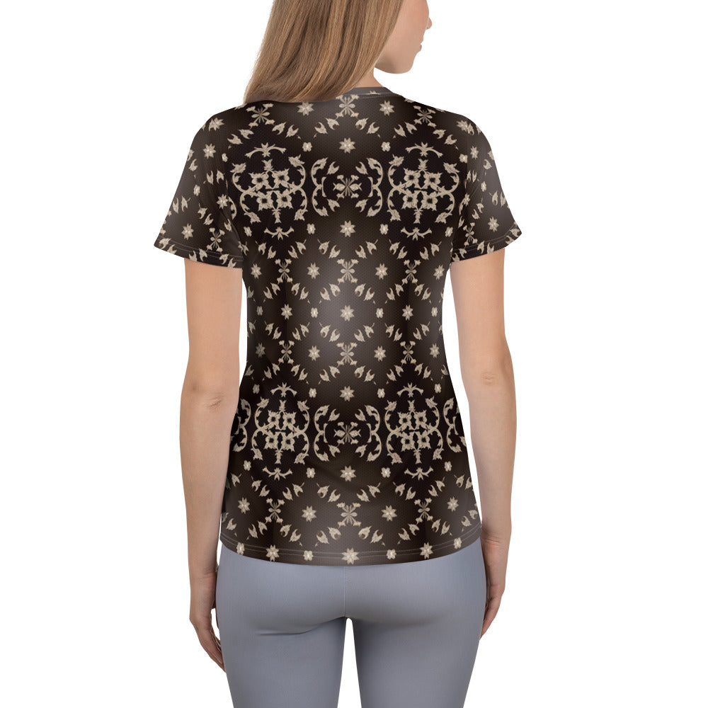 All-Over Print Women's Athletic T-shirt